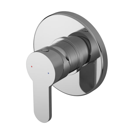 [BSPRMV10] Balterley Pride Round Concealed Manual Shower Valve 1 Outlet - Chrome - Cutout