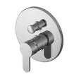 [BSPRMV12] Balterley Pride Round Concealed Manual Shower Valve with Diverter 2 Outlets - Chrome - Cutout