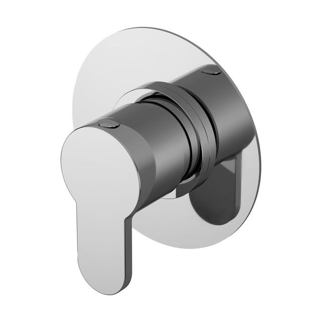 [BSPRWD14] Balterley Pride Contemporary Concealed Lever Handle 2/3/4 Way Shower Diverter - Chrome - Cutout
