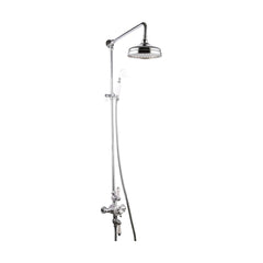 [BSS108] Traditional Exposed Thermostatic Shower Valve Set - Chrome - Cutout