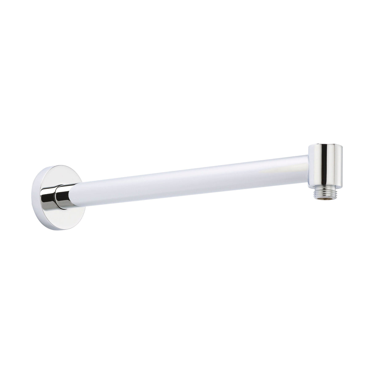 [BSSA003] Balterley Contemporary Wall Mount Round Shower Arm - 328mm - Chrome - Cutout