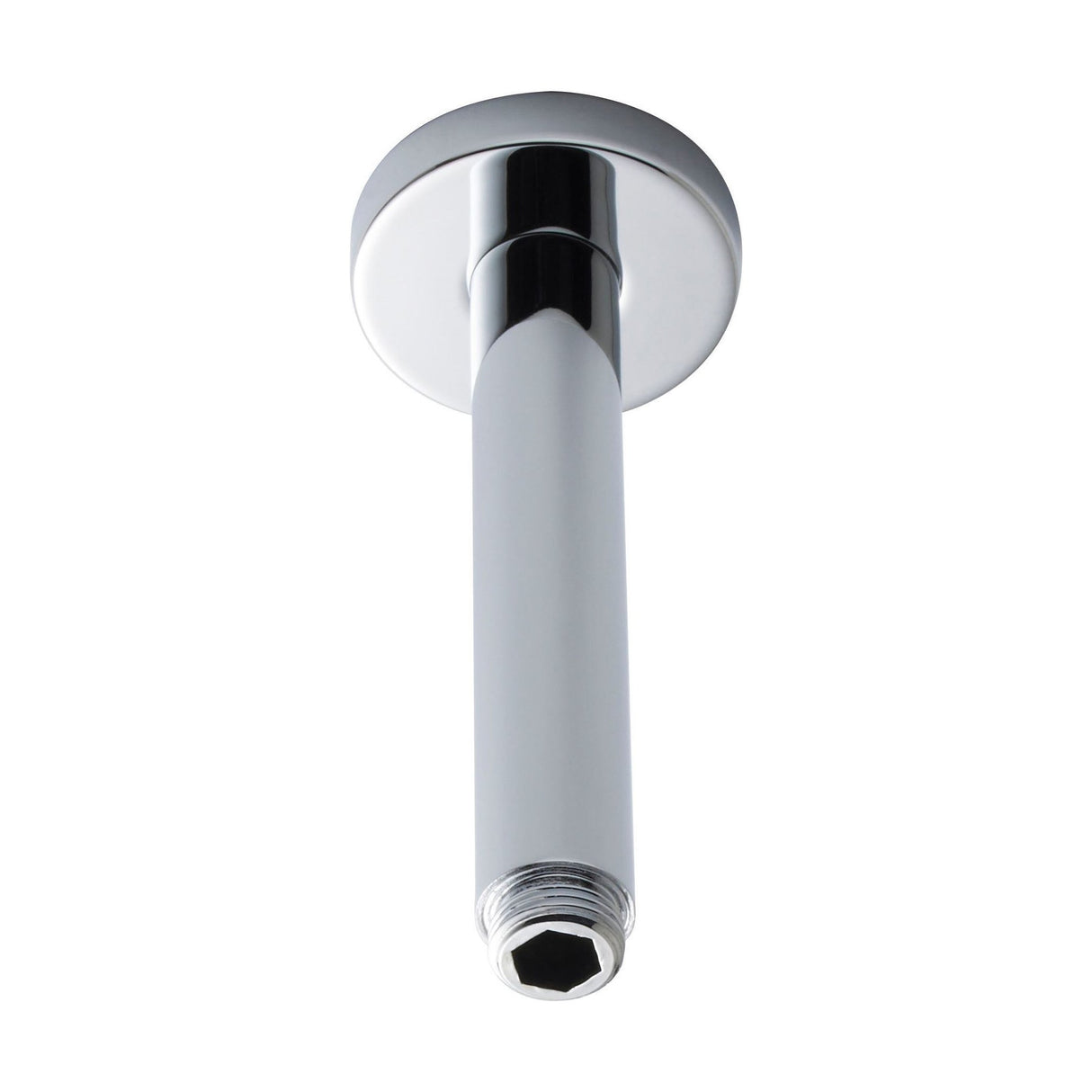 [BSSA015] Balterley Round Ceiling Mount Shower Arm - 150mm - Chrome - Cutout