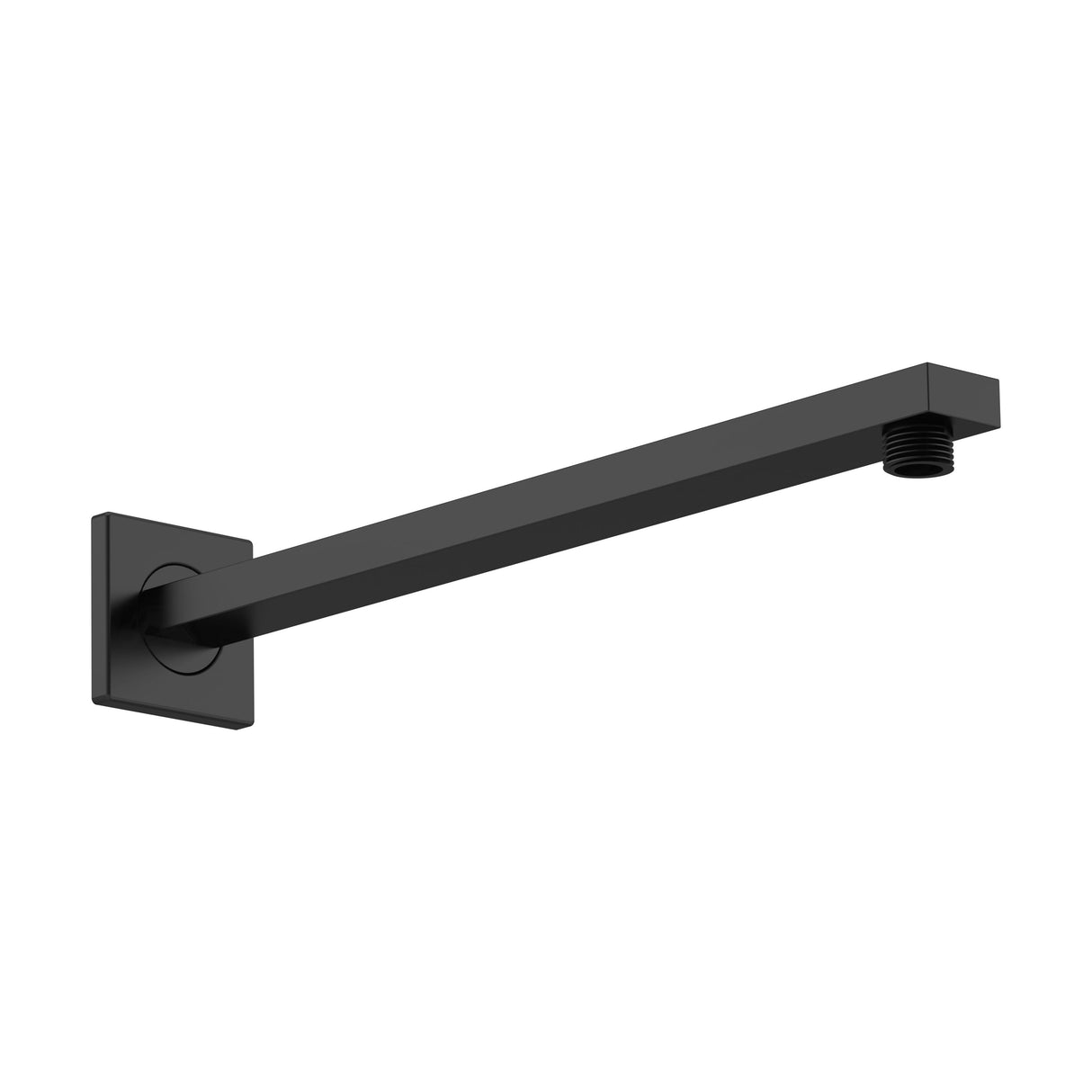 [BSSA413] Balterley Square Wall Mount Shower Arm - 360mm - Chrome - Cutout