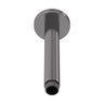 [BSSA715] Balterley Round Ceiling Mount Shower Arm - 150mm - Brushed Pewter - Cutout
