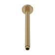 [BSSA816] Balterley Round Ceiling Mount Shower Arm - 300mm - Brushed Brass - Cutout