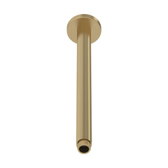 [BSSA816] Balterley Round Ceiling Mount Shower Arm - 300mm - Brushed Brass - Cutout