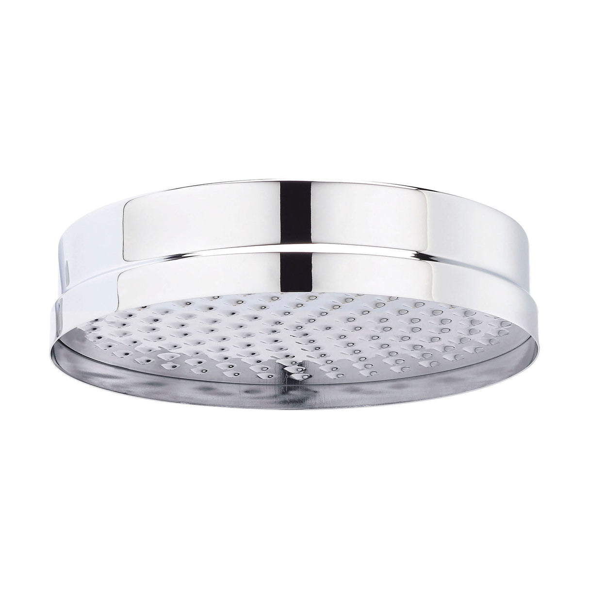 [BSSH001] Balterley Traditional Apron Fixed Shower Head 200mm, Round Design with Excellent Flow Rate - Chrome Finish - Cutout