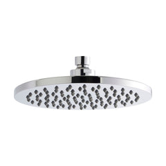 [BSSH049] Balterley Pride Round Easyclean Fixed Shower Head 200mm, Modern Design, High Flow - Chrome Finish - Cutout