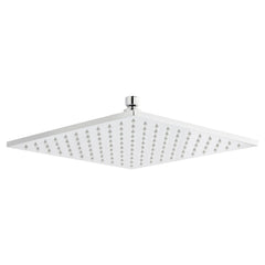 [BSSH070] Square LED Fixed Shower Head, Chrome - Choice of Size - Cutout