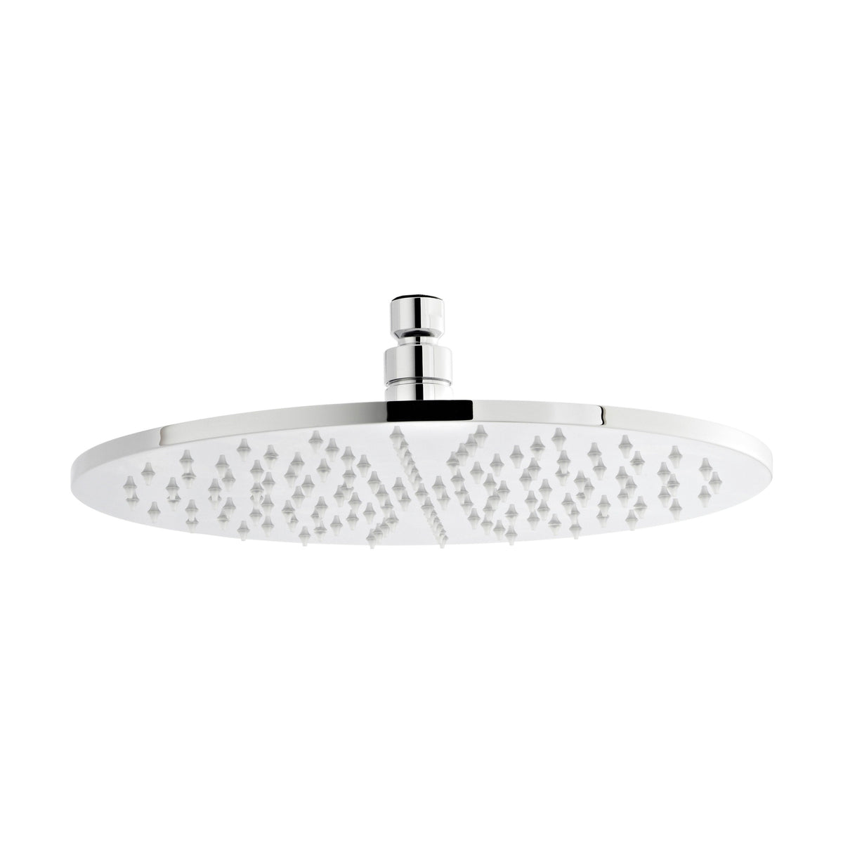 [BSSH071] Round LED Fixed Shower Head, Chrome - Choice of Size - Cutout