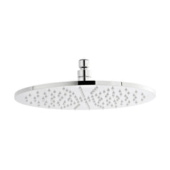 [BSSH071] Round LED Fixed Shower Head, Chrome - Choice of Size - Cutout