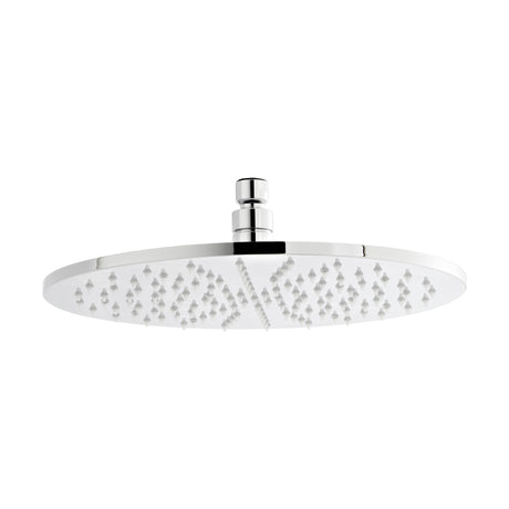 [BSSH071] Round LED Fixed Shower Head, Chrome - Choice of Size - Cutout
