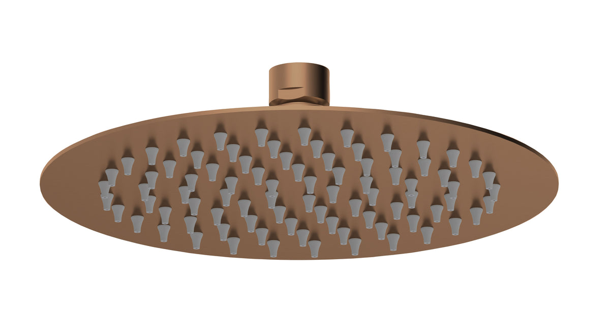 [BSSH1582] Round Fixed Shower Head, 200mm - Choice of Finish - Cutout