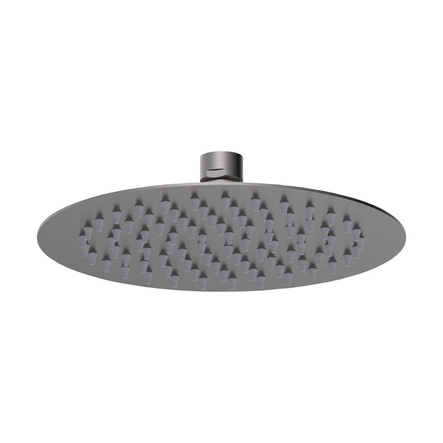 [BSSH7082] Square Fixed Head, 200mm - Brushed Pewter - Cutout