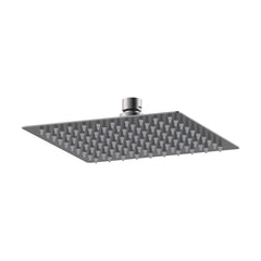 [BSSH7088] Square Fixed Head, 200mm - Matt Black - Cutout