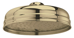 [BSSH821] Traditional Apron Fixed Shower Head, 195mm - Choice of Finish - Cutout
