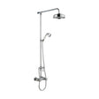[BSSK3117] Traditional Exposed Thermostatic Shower Valve & Kit (1 Outlet) - Chrome - Balterley - Cutout