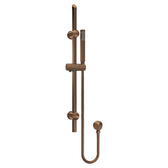 [BSSR1542] Round Slide Rail Shower Kit with Outlet Elbow, Choice of Finish - Cutout