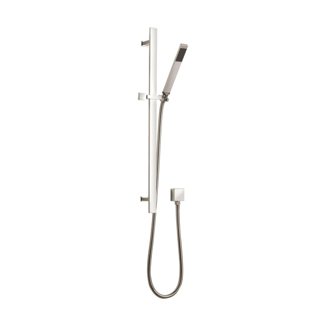 [BSSR3167] Rectangular Slider Rail Kit with Outlet Elbow - Chrome - Cutout
