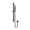 [BSSR4167] Rectangular Slider Rail Kit with Outlet Elbow - Matt Black - Cutout
