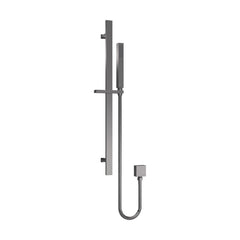 [BSSR7167] Rectangular Slider Rail Kit with Outlet Elbow - Matt Black - Cutout