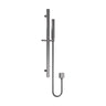 [BSSR7167] Rectangular Slider Rail Kit with Outlet Elbow - Matt Black - Cutout