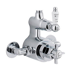 [BSSV302] Traditional Twin Exposed Shower Valve - Cutout