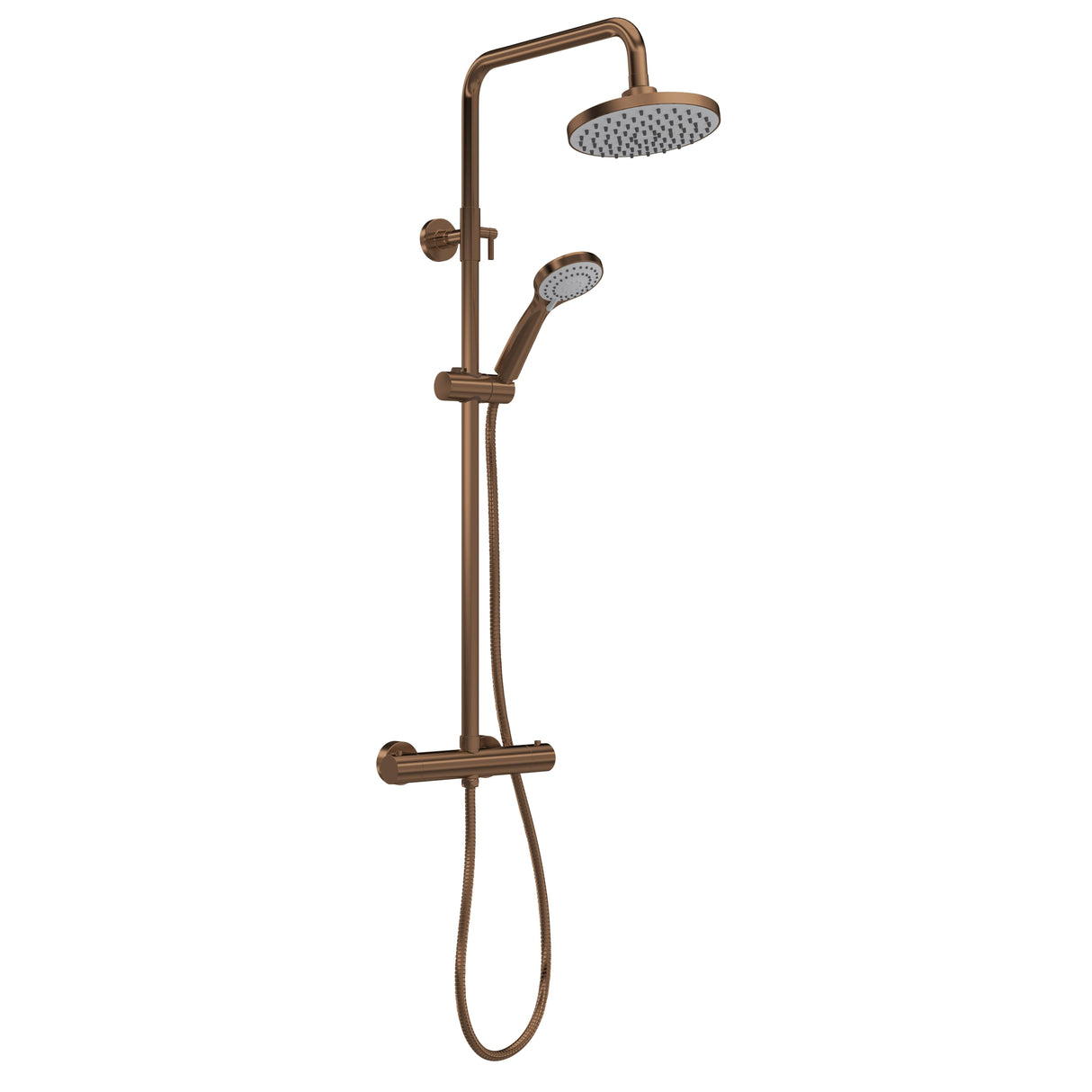 [BSTK1575] Round Thermostatic Bar Valve & Kit - Cutout