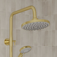 [BSTK875] Consall Round Thermostatic Shower Kit with Fixed Head & Adjustable Handset - Multiple Colours Available - Lifestyle 3