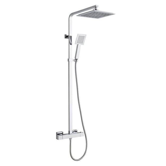 [BSTSS100] Zacha CP Square Expo Adj Thermo Shower - Cutout