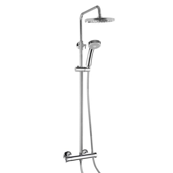 [BSTSS109] Harik 2 Rnd Expo Adj Thermo Shower Set - Cutout