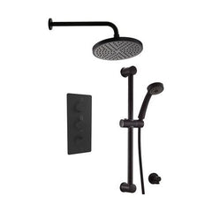 [BSTSS501] Round Concealed Thermostatic Shower Set, Choice of Finish - Cutout