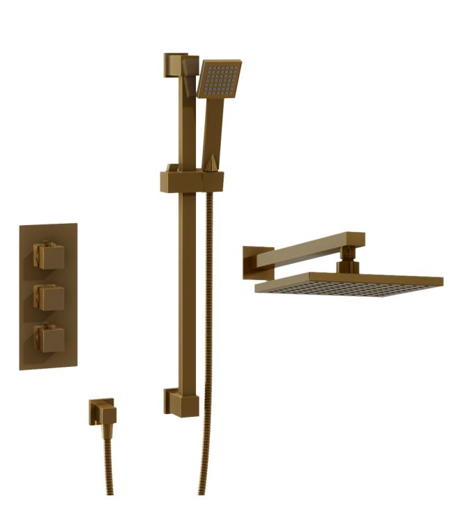 [BSTSS702] Raffa Conc Thermo Shower Set BG - Cutout