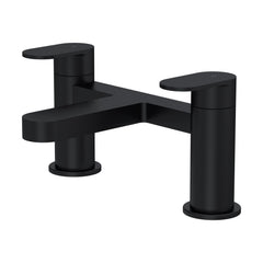 [BTA403] Tresscott Contemporary Round Deck Mounted Bath Filler Tap, Choice of Colour - Cutout