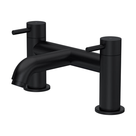 [BTB403] Cauldon Round Minimalist Deck Mounted Bath Filler Tap, Choice of Colour - Cutout