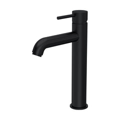 [BTB470] Cauldon Contemporary Round Minimalist Tall Mono Basin Mixer Tap, Choice of Colour - Cutout