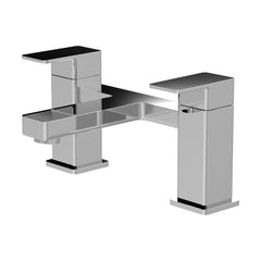 [BTC303] Milldale Square Dual Lever Deck Mounted Bath Filler Tap - Choice of Finish - Cutout