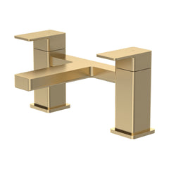 [BTC803] Milldale Square Dual Lever Deck Mounted Bath Filler Tap - Choice of Finish - Cutout