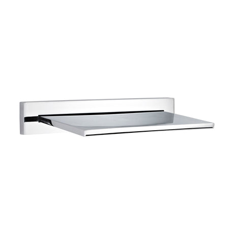 [BTCA300] Bathroom Wall Mount Waterfall Bath Filler Spout - Chrome - Cutout