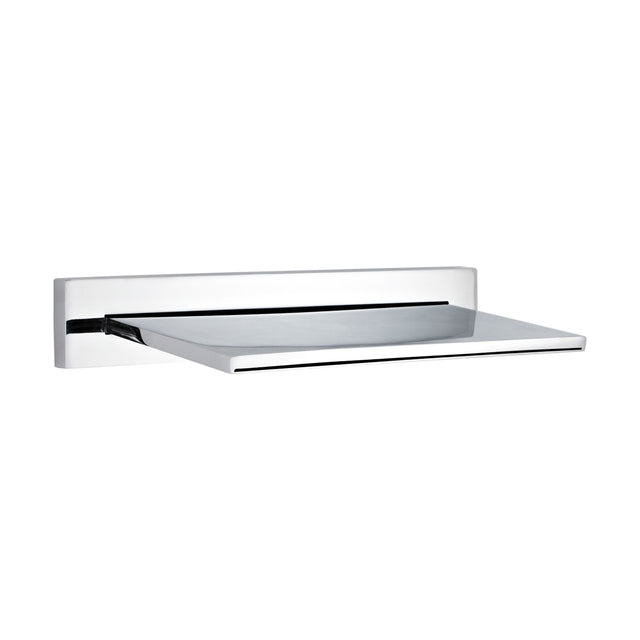 [BTCA300] Bathroom Wall Mount Waterfall Bath Filler Spout - Chrome - Cutout