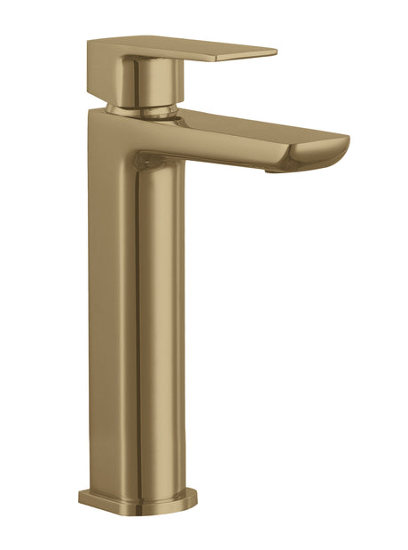 [BTCL870] Bishton Contemporary Square Tall High Rise Mono Basin Mixer Tap, Choice of Colour