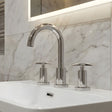 [BTCN337X] Levedale Crosshead Handle Deck Mounted 3 Tap Hole Basin Mixer Tap, 190 x 130 x 175mm, Chrome - Silo