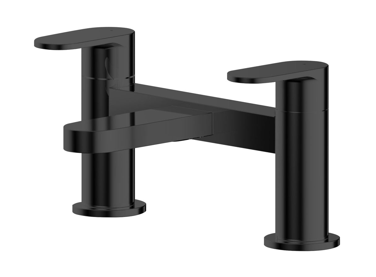 Dual Lever Round Deck Mounted Bath Filler Tap – Choice of Finish