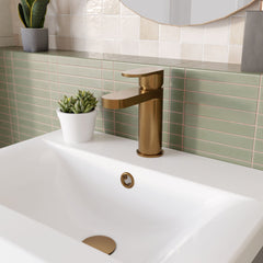 [BTCU1505] Enville Bathroom Mono Basin Sink Mixer Tap - Choice of Finish - Lifestyle 3