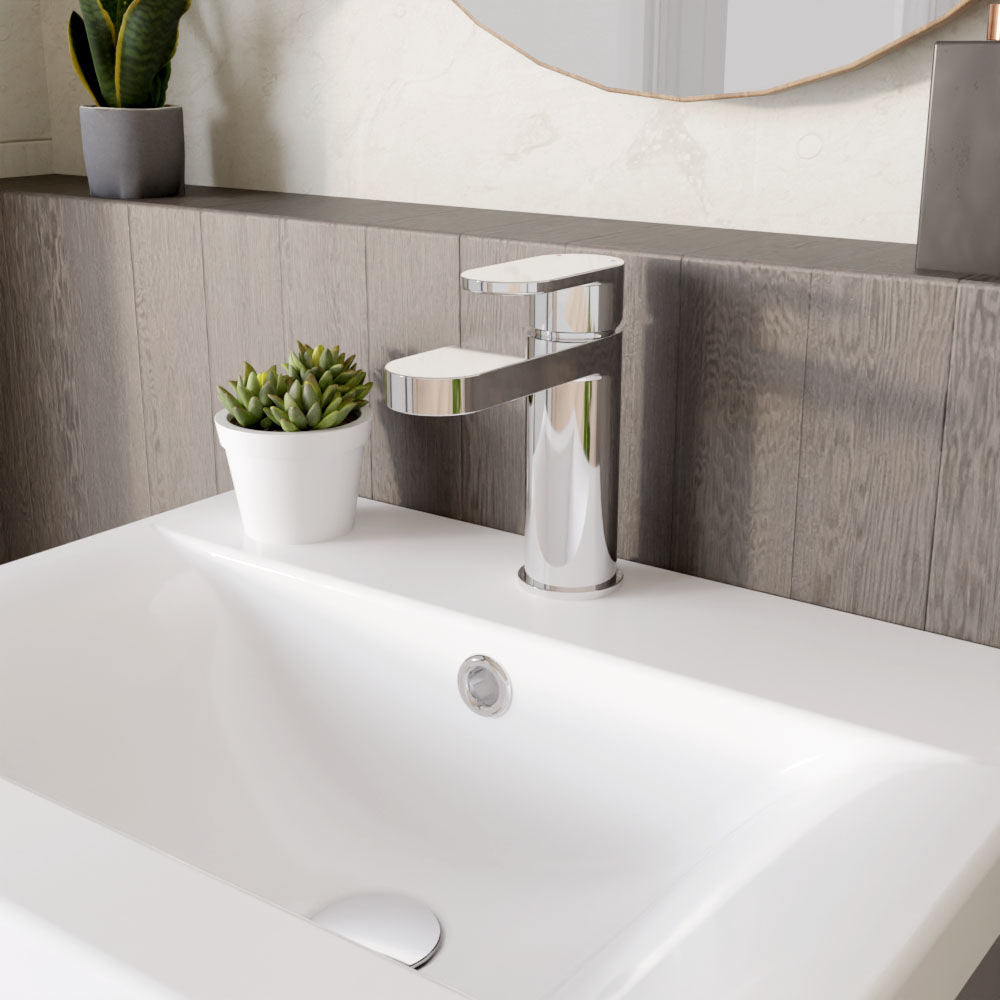 [BTCU305] Enville Bathroom Mono Basin Sink Mixer Tap - Choice of Finish - Lifestyle 3