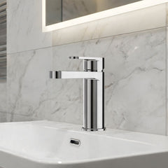 [BTCU305] Enville Bathroom Mono Basin Sink Mixer Tap - Choice of Finish - Silo