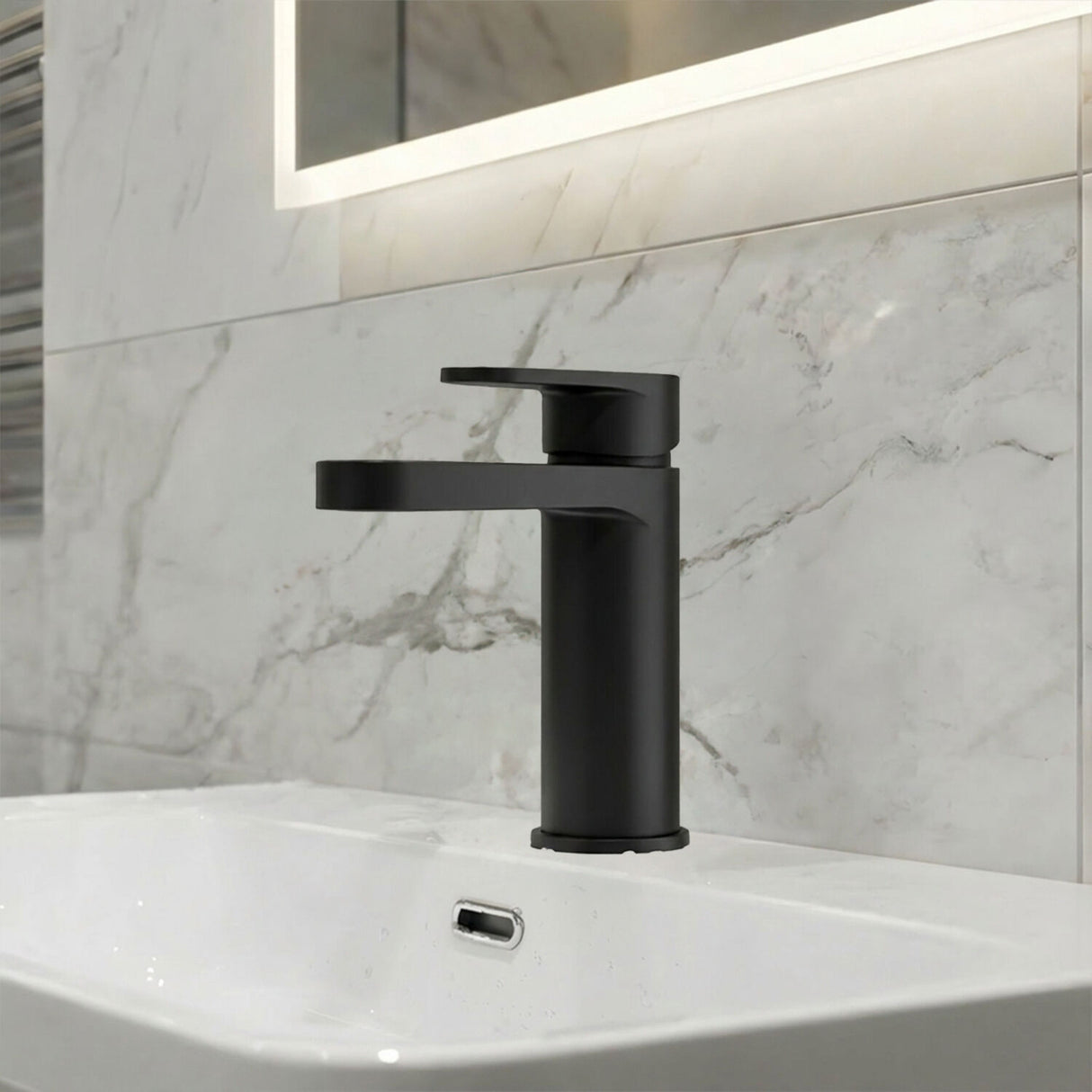 [BTCU405] Enville Bathroom Mono Basin Sink Mixer Tap - Choice of Finish - Silo