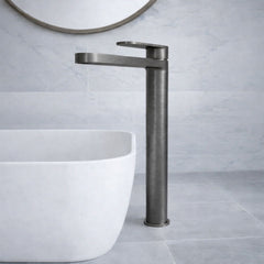 [BTCU770] Enville Round High Rise Mono Basin Mixer Tap - 290 x 57 x 187mm - Choice of Finish - Silo