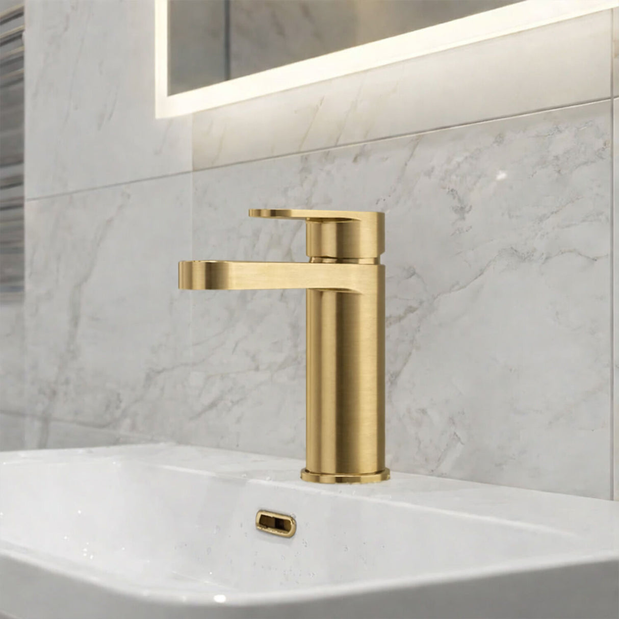 [BTCU805] Enville Bathroom Mono Basin Sink Mixer Tap - Choice of Finish - Silo