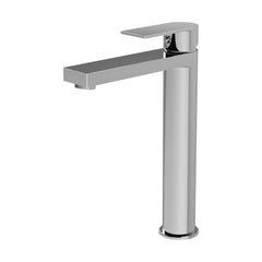 [BTD370] Contemporary Tall Mono Basin Mixer Tap  - Chrome - Cutout